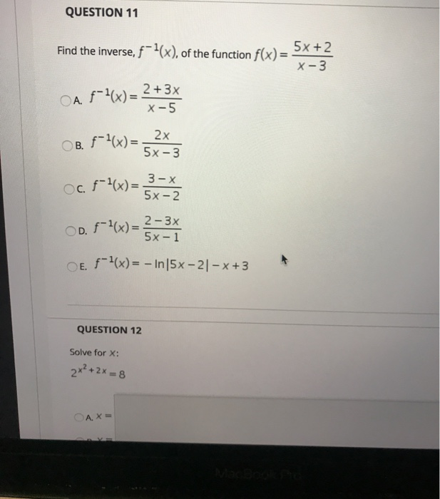 solved-question-11-find-the-inverse-f-1-x-of-the-function-chegg