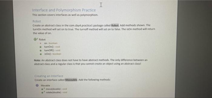 Solved Inheritance and Super Practice CREATE A NEW JAVA | Chegg.com