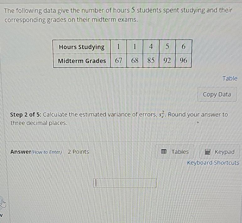 Solved The following data give the number of hours 5 | Chegg.com