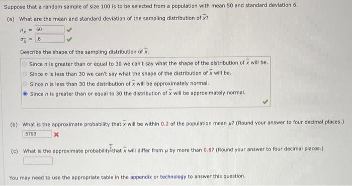 Solved Suppose that a random sample of size 100 is to be | Chegg.com