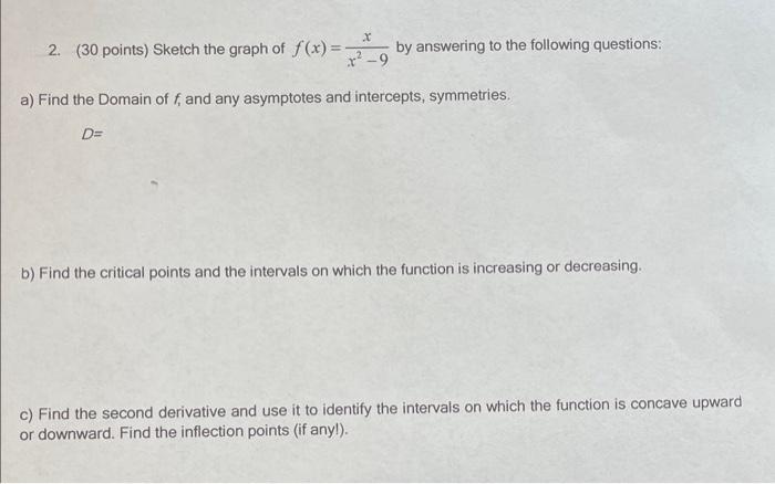 Solved Instructions: Solve all the problems. Show all your | Chegg.com