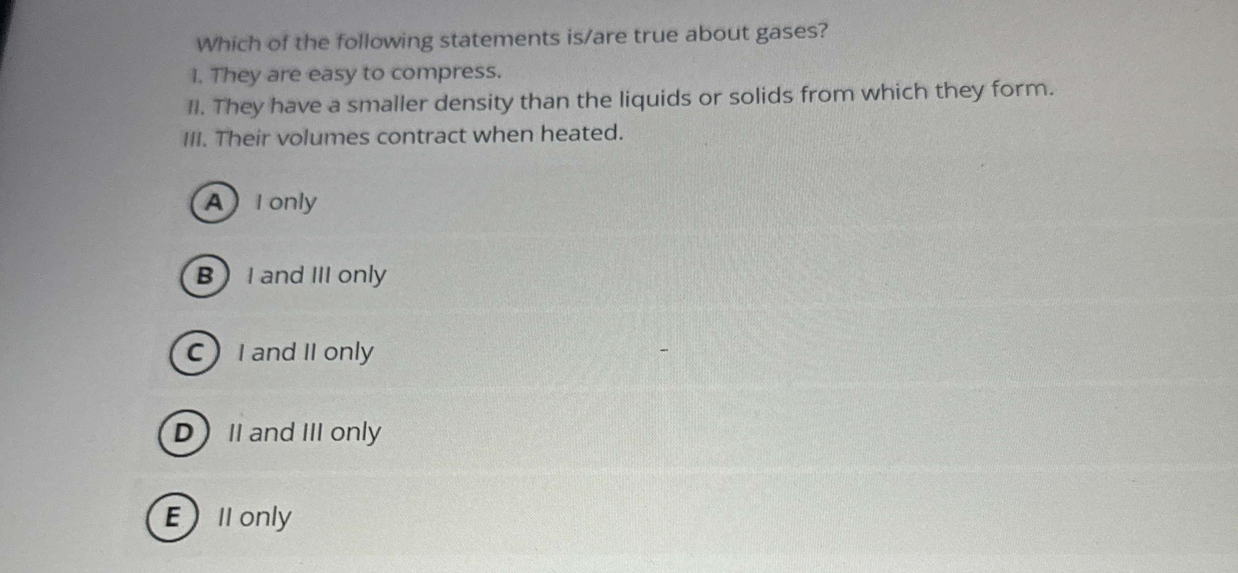 Solved Which of the following statements is/are true about