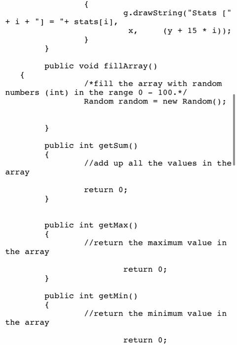 Solved Please adhere to the Standards for Programming | Chegg.com