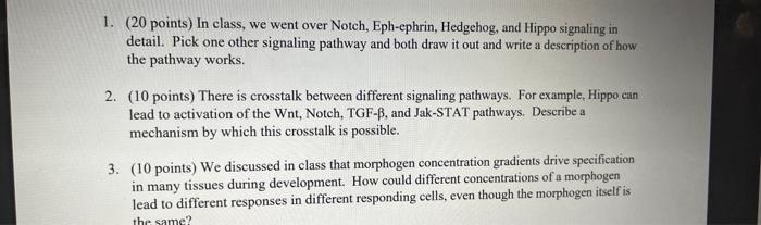 Solved 1. (20 points) In class, we went over Notch, | Chegg.com