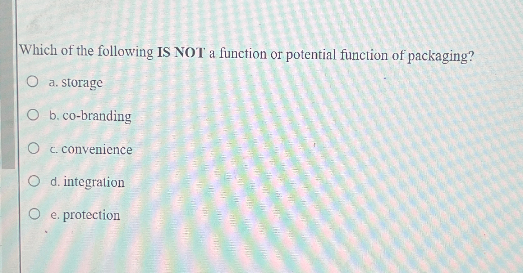 Solved Which of the following IS NOT a function or potential | Chegg.com