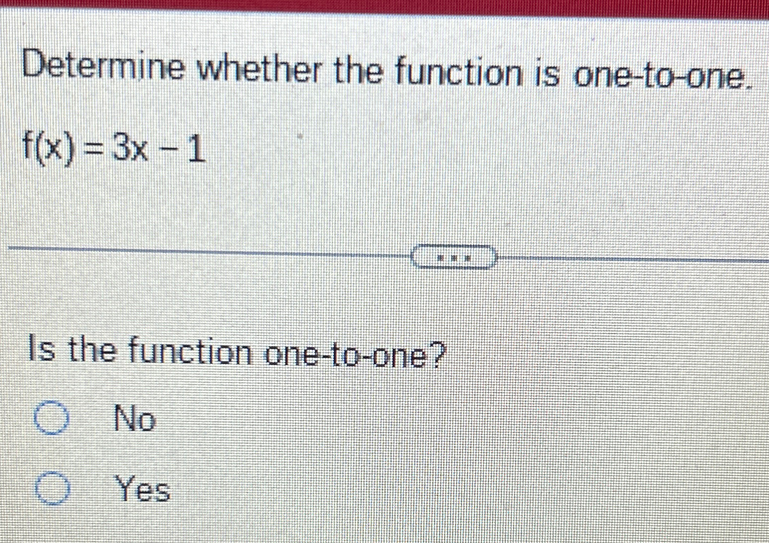 Solved Determine whether the function is | Chegg.com