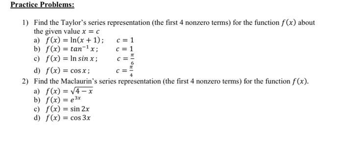 Solved Determine whether each of the following functions | Chegg.com