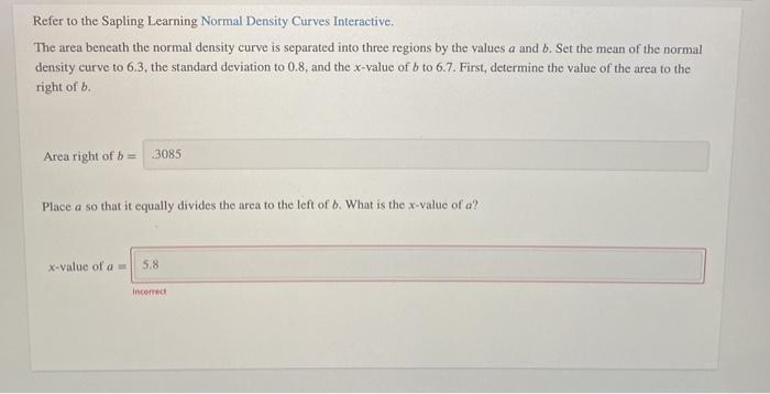 Solved I have the first part correct but I cannot seem to | Chegg.com