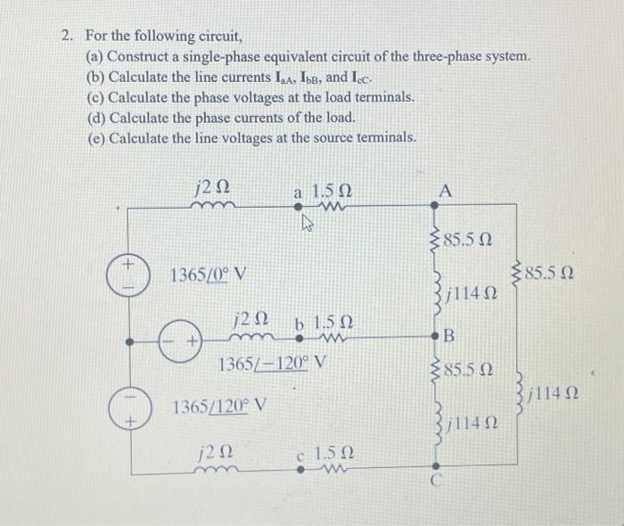 Solved 2. For The Following Circuit, (a) Construct A | Chegg.com