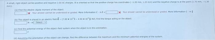 Solved thim). (a) Find the electric opoie moment of the | Chegg.com