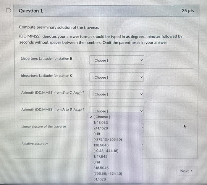 Solved Please show work and MATCH an answer below to each | Chegg.com