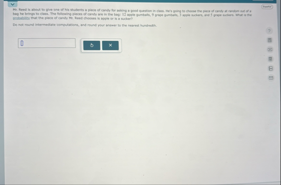 Solved Mr. ﻿Reed is about to give one of his students a | Chegg.com