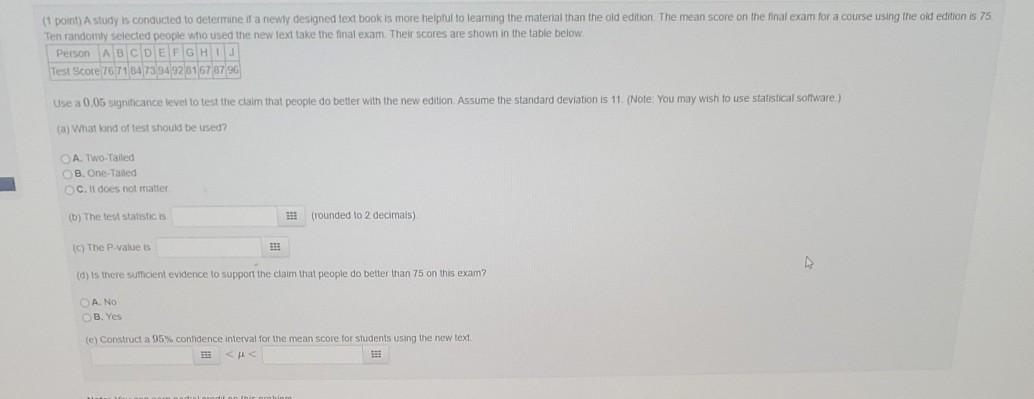 Solved Chapter 9: Problem 5 Previous Problem Problem List | Chegg.com