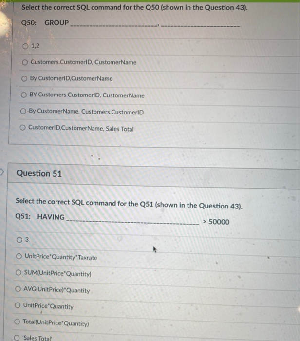 Solved Based on the three tables and column names given in | Chegg.com