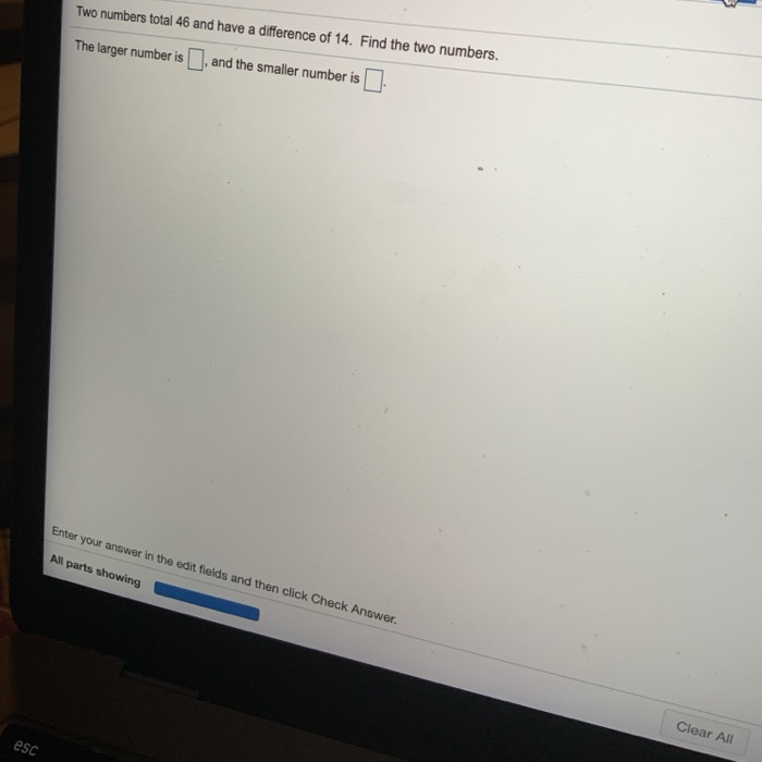 solved-two-numbers-total-46-and-have-a-difference-of-14-chegg