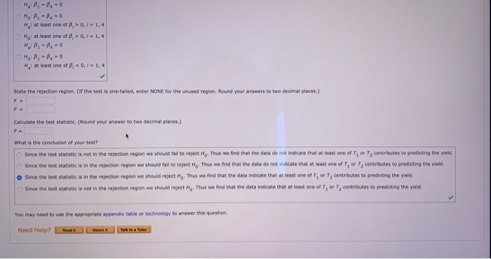 An experiment was conducted to investigate the effect | Chegg.com