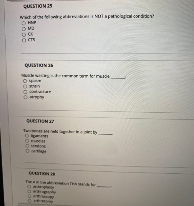 which-of-the-following-abbreviations-stands-for-a-pathological-condition