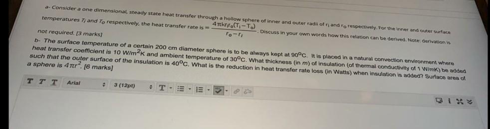 Solved - Consider a one dimensional, steady state heat | Chegg.com