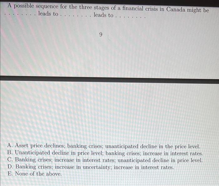 Solved A Possible Sequence For The Three Stages Of A | Chegg.com