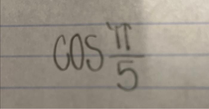 Solved write the function in terms of the cofunction of a | Chegg.com