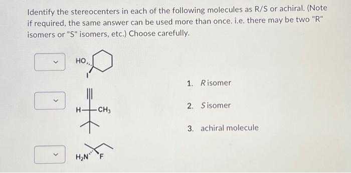 Solved Organic chem question: Identify the stereocenters in | Chegg.com 