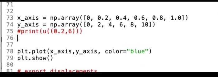 Solved i need help with my python code. this is a section of | Chegg.com