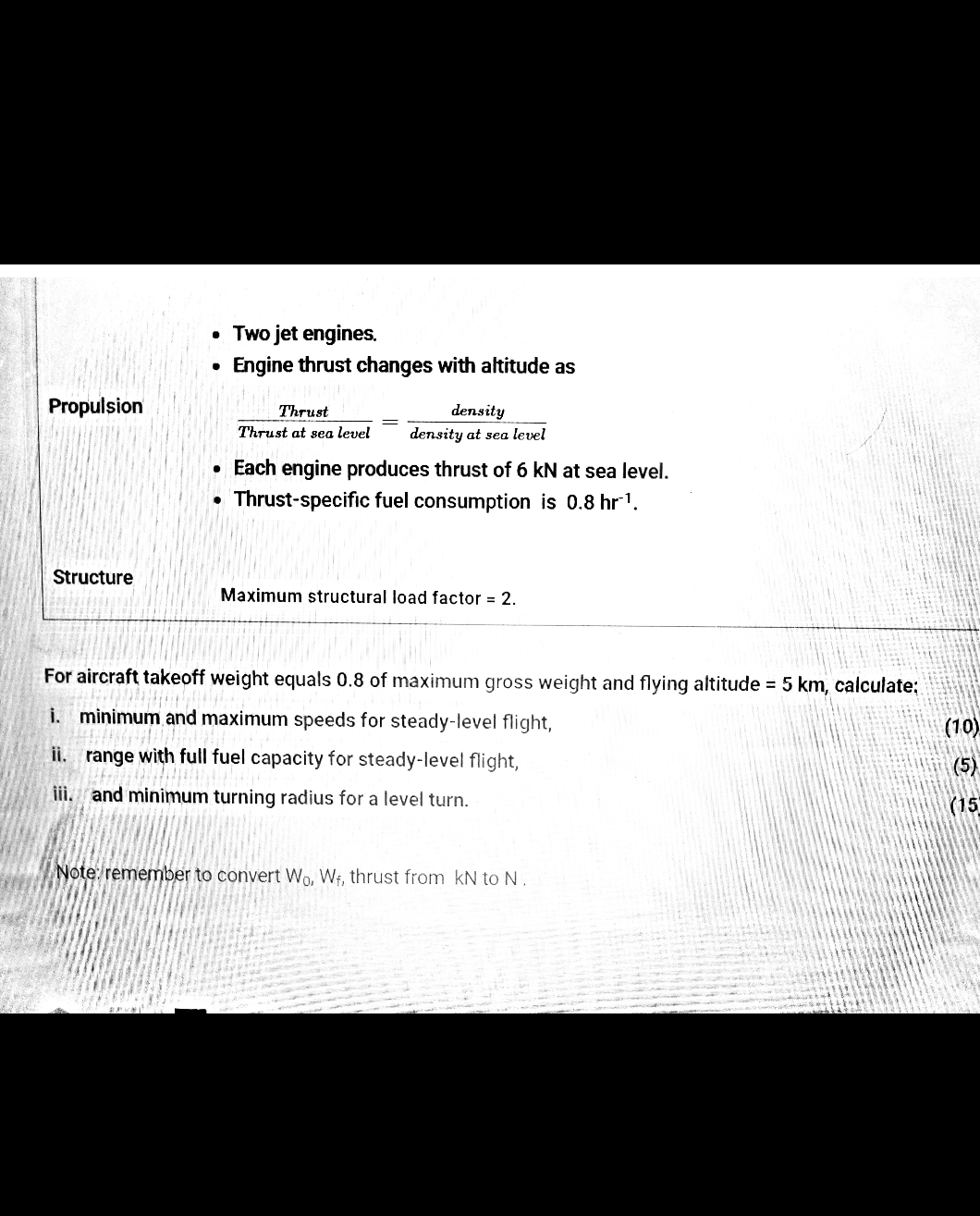 Solved QUESTION 4 (30 marks) Consider a small jet airplane | Chegg.com