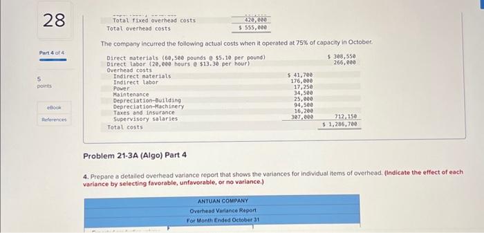 Solved Required information Problem 21-3A (Algo) Flexible | Chegg.com