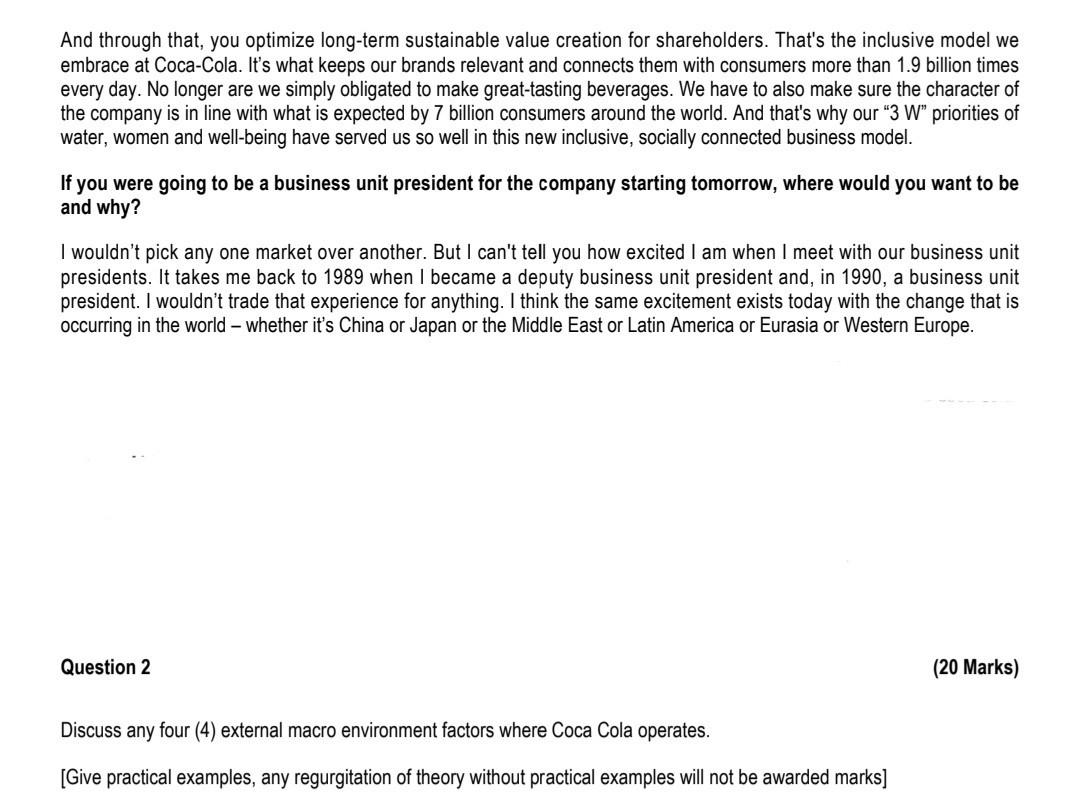 Solved Carefully read the attached case study and answer the | Chegg.com