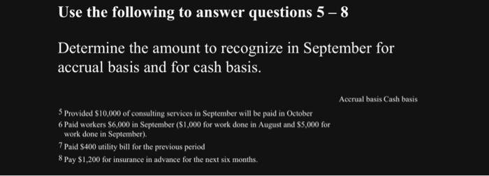 Solved Use the following to answer questions 9 - 10 On | Chegg.com