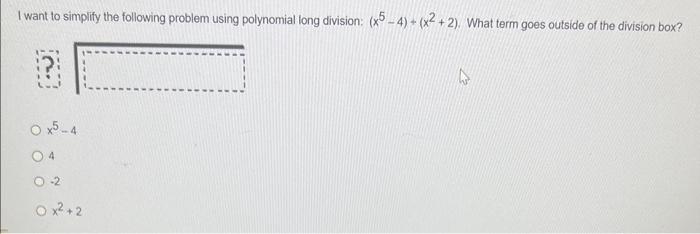 Solved I want to simpify the following problem using | Chegg.com