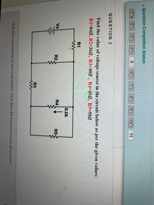 Solved Find the value of voltage source in the circuit below | Chegg.com