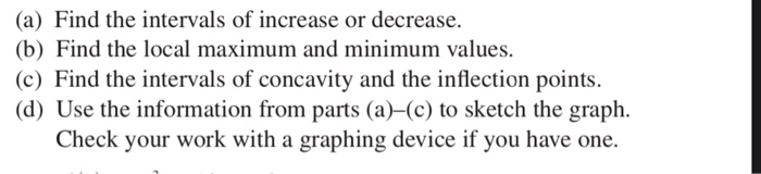 Solved (a) Find the intervals of increase or decrease. (b) | Chegg.com