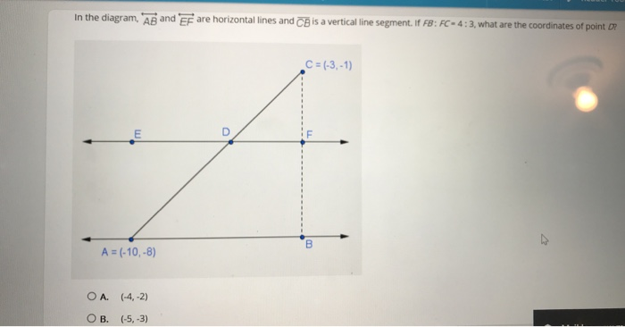 In The Diagram And Ff Are Horizontal Lines And Cb Is Chegg Com