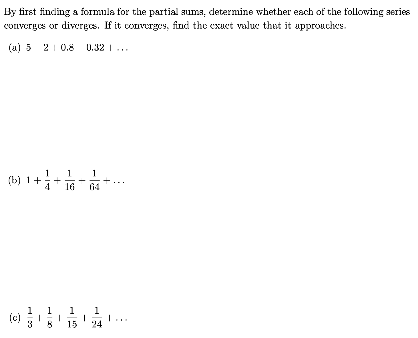Solved Please show ALL work, and please make sure to follow | Chegg.com