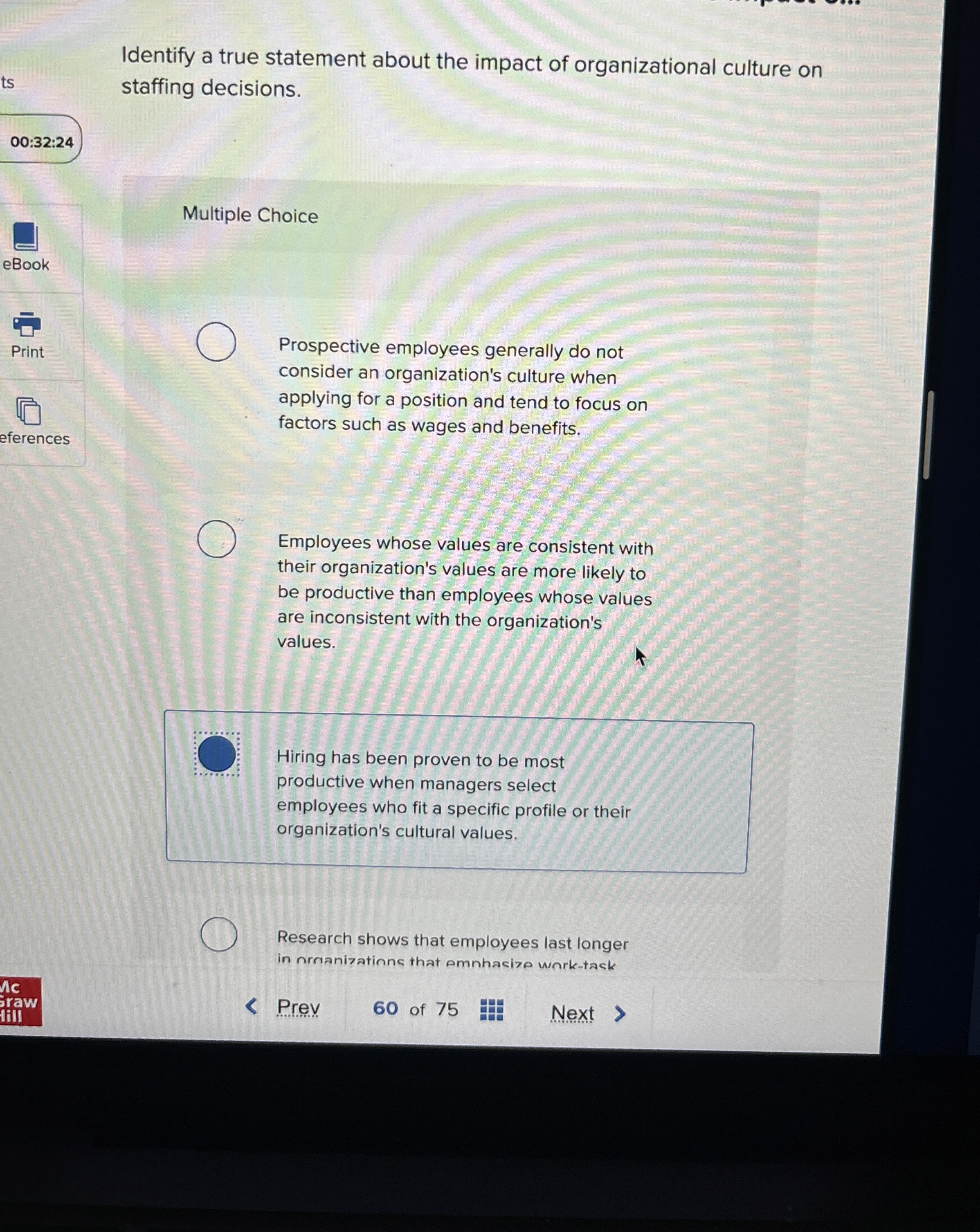 Solved Identify a true statement about the impact of | Chegg.com