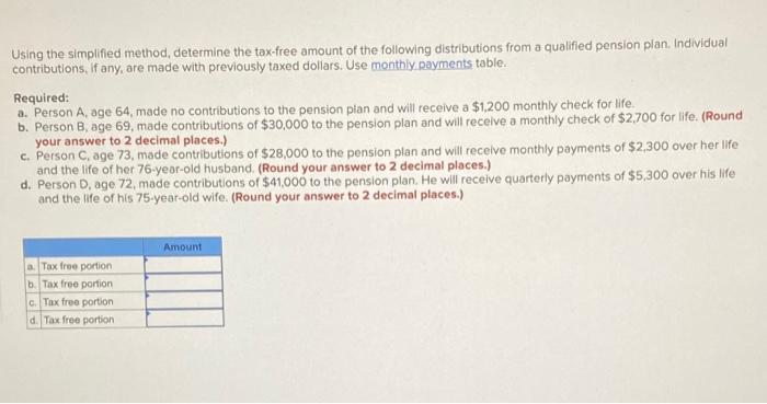 solved-using-the-simplified-method-determine-the-tax-free-chegg