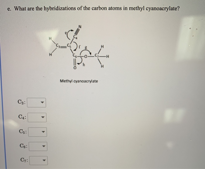 Solved: D. Methyl Cyanoacrylate Is The Main Ingredient In | Chegg.com