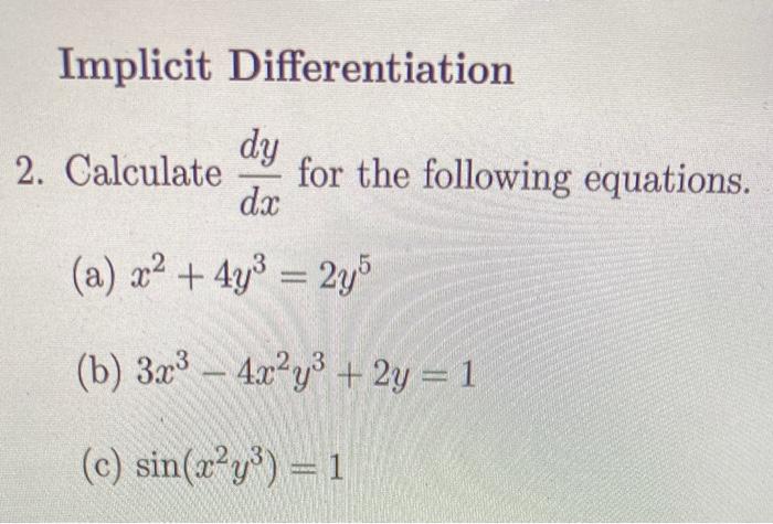 Solved Calculating Derivatives using the Chain Rule or its | Chegg.com