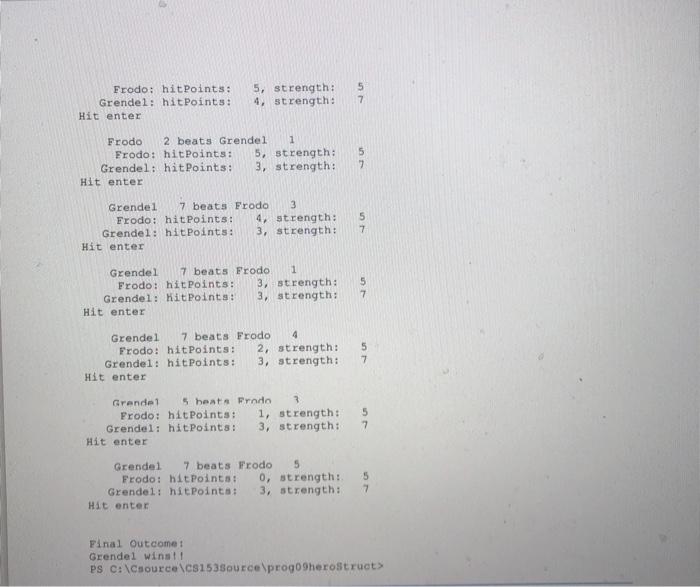 Solved Write a program that plays a simple game. Mostly the | Chegg.com