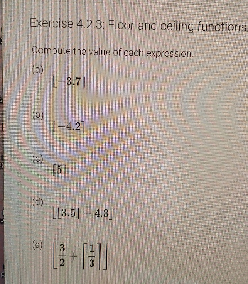 Properties Of Floor And Ceiling Functions | Viewfloor.co