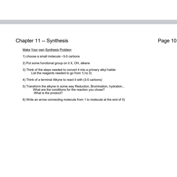 Solved Chapter 11 - Synthesis Provide A Retrosynthetic | Chegg.com