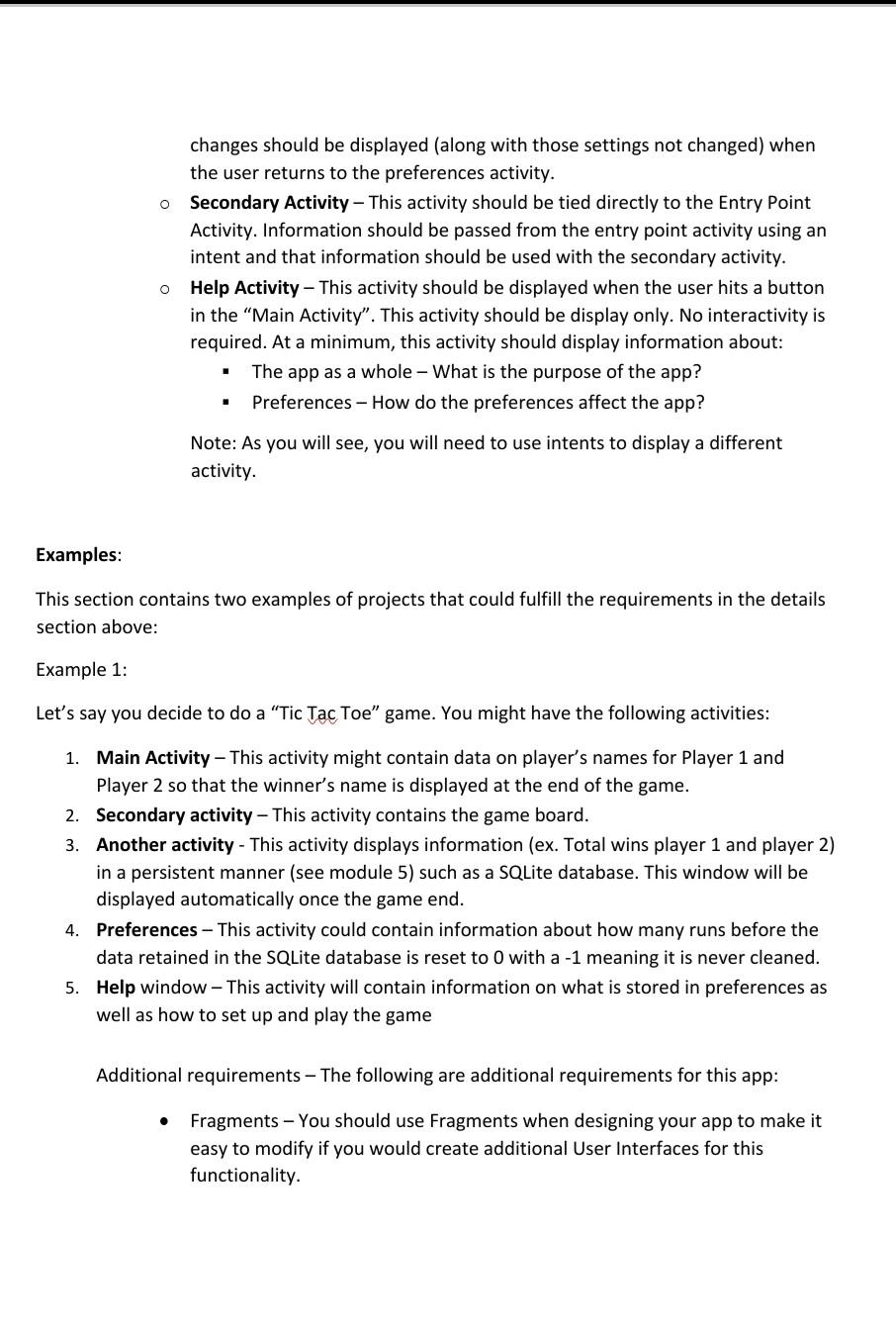 in Android studio using Java and I am doing an | Chegg.com