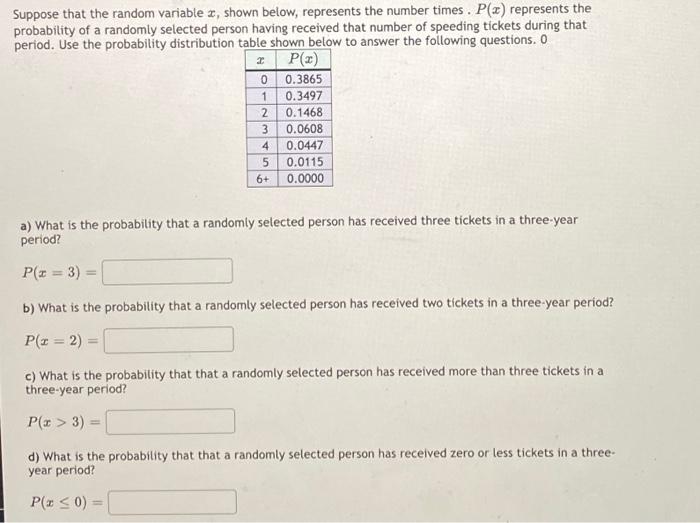 Solved Suppose that the random variable x, shown below, | Chegg.com