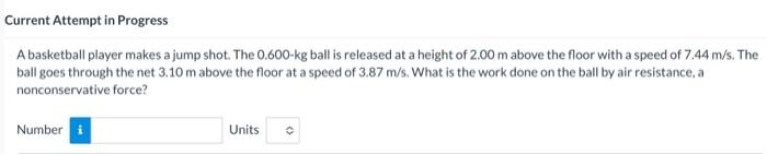 Solved A basketball player makes a jump shot. The 0.600−kg | Chegg.com
