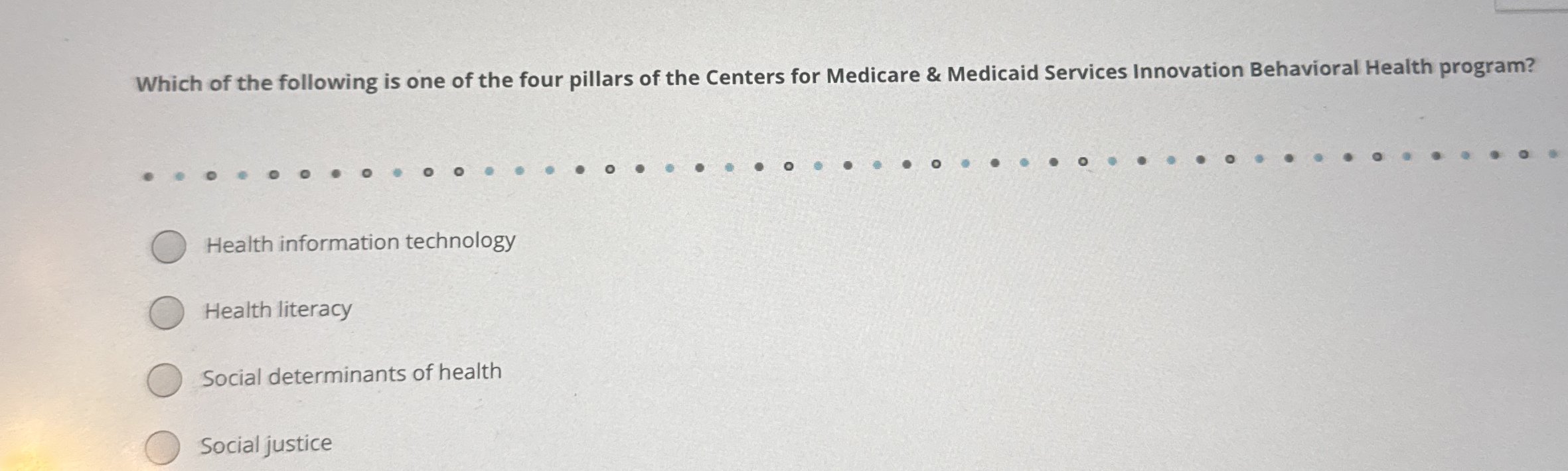 Solved Which of the following is one of the four pillars of | Chegg.com