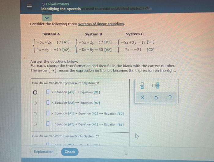 Solved = O LINEAR SYSTEMS Identifying The Operatio How Do | Chegg.com