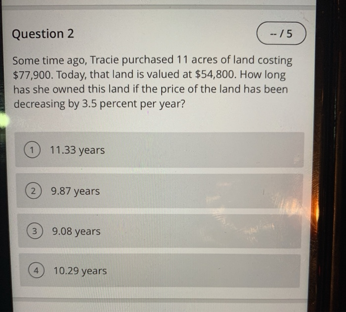 Solved Question 1 -- /5 Which one of the following | Chegg.com