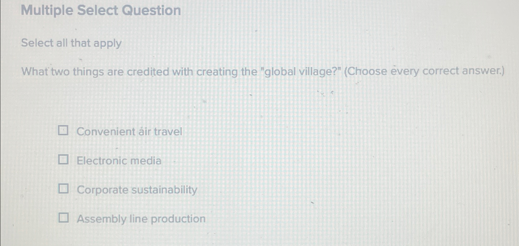 Solved Multiple Select QuestionSelect all that applyWhat two | Chegg.com