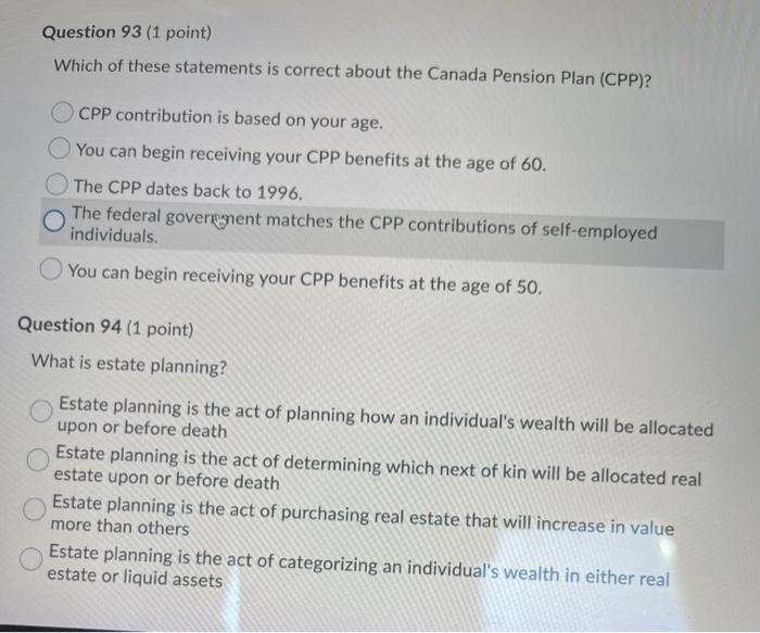 Canada Pension Plan (CPP) Statement of Contributions: Understanding Your Retirement Benefits